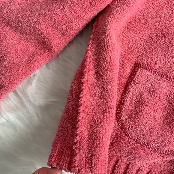 J Jill pink chenille cardigan sweater - Picture 4 of 8